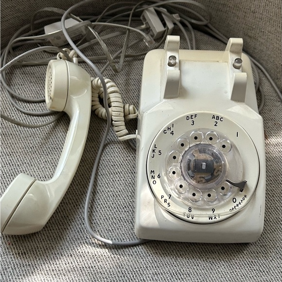 Vintage rotary phone USA Stromberg Carlson retro mid-century modern 70s MCM - Picture 2 of 6